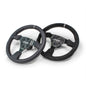 DRT Motorsports 330mm Round Steering Wheel - Leather