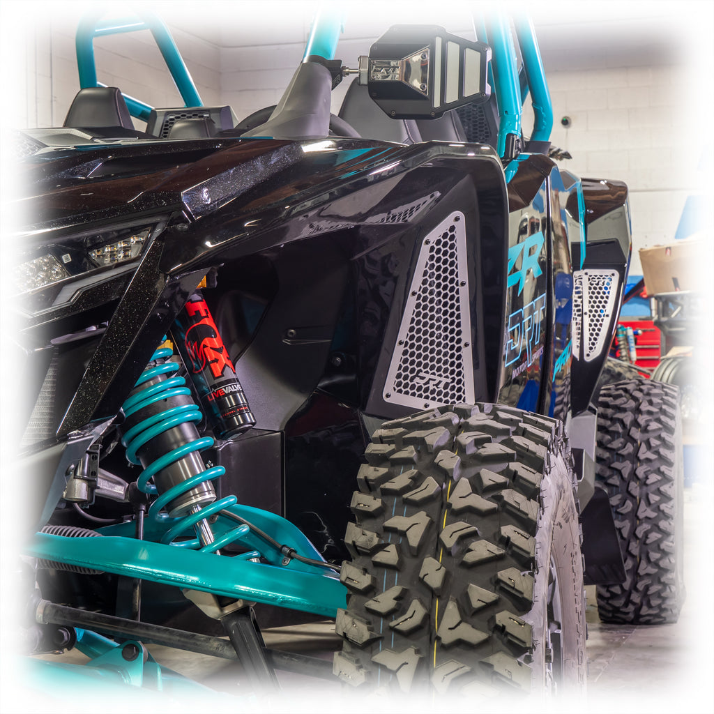 DRT Motorsports Polaris 2025+ Pro Series Fender Kit (PRO R, PRO S, PRO XP) - Black - Image 3