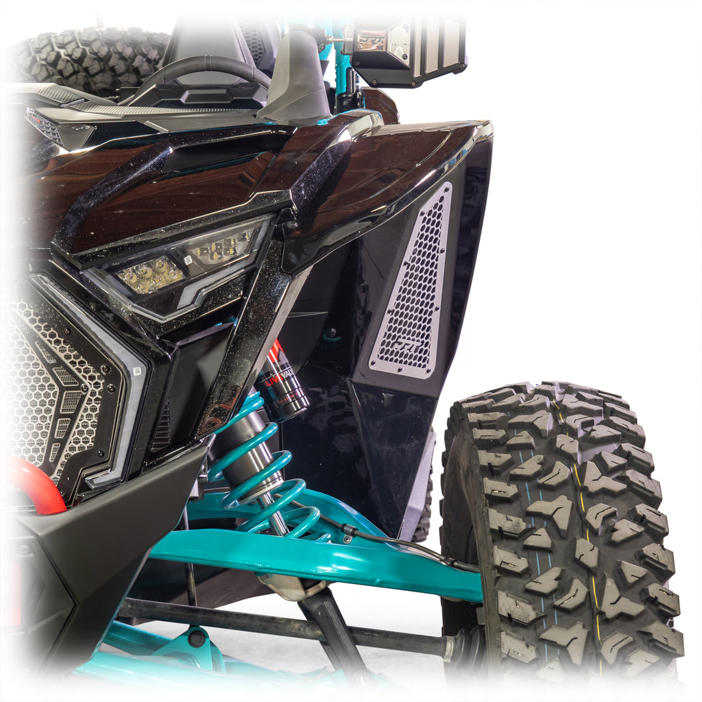 DRT Motorsports Polaris 2025+ Pro Series Fender Kit (PRO R, PRO S, PRO XP) - Black - Image 7