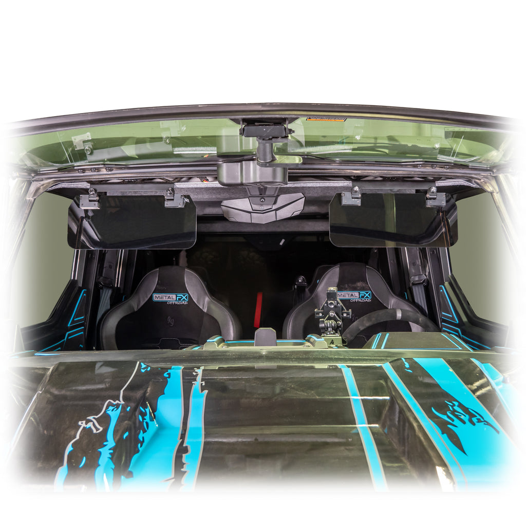 DRT Motorsports Polaris XPEDITION Sun Visor Kit - Image 7