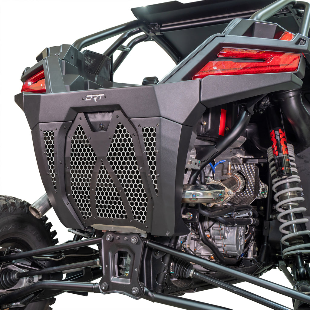 DRT Motorsports Polaris Pro XP / Turbo R Rear Bumper - Black - Image 5