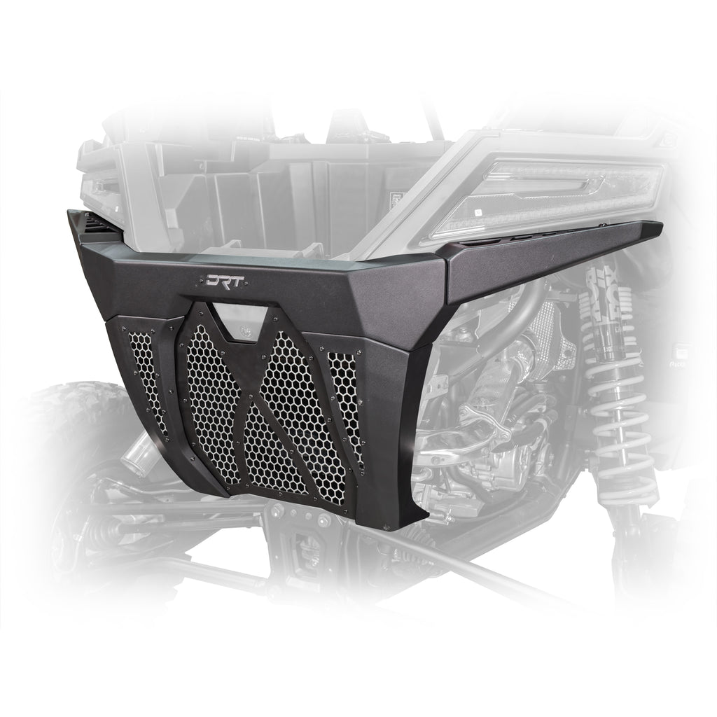 DRT Motorsports Polaris Pro XP / Turbo R Rear Bumper - Black