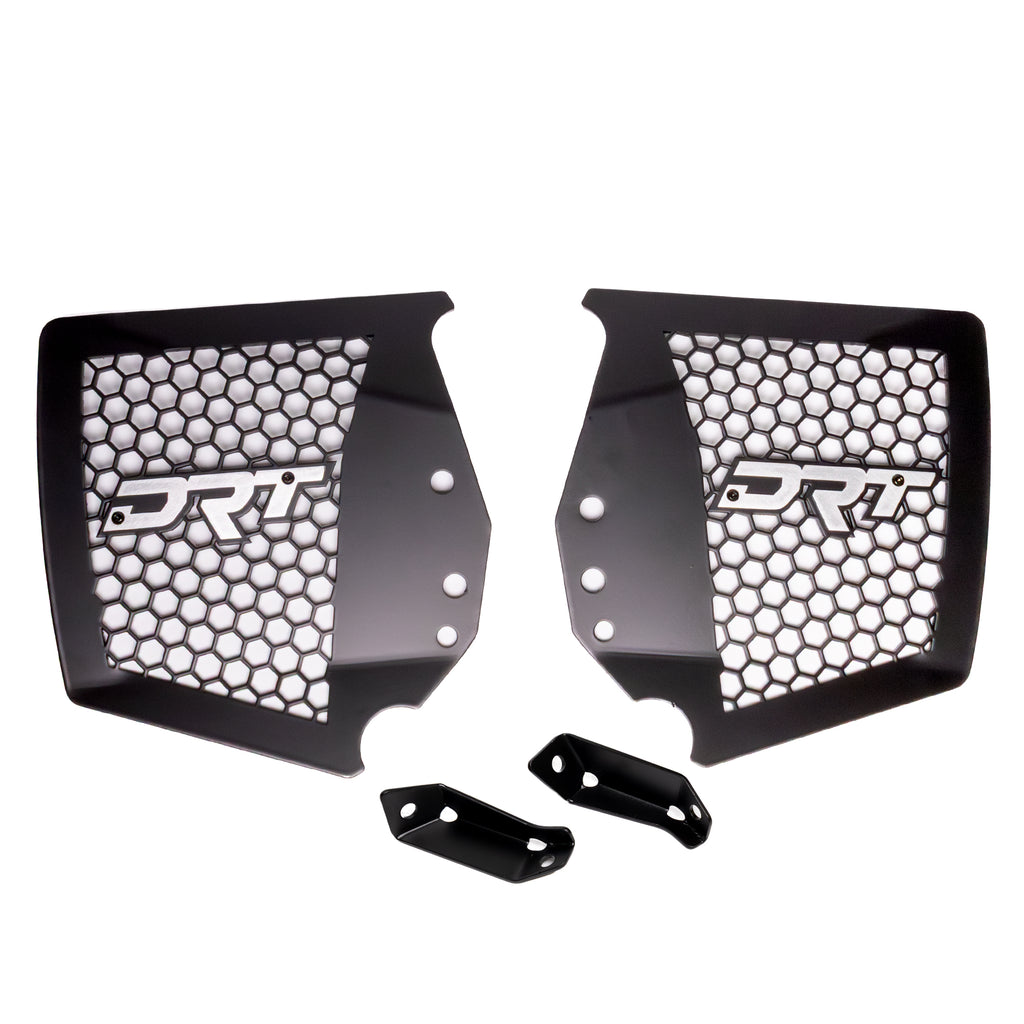 DRT Motorsports Polaris 2022+ RZR Pro R/ Turbo R / Pro S / Front Aluminum  Inner CV Boot Guards - Black - Image 2