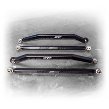 Load image into Gallery viewer, DRT Motorsports Polaris 2020+ Pro XP/4 (64")Billet Aluminum High Clearance Radius Rod Set, Black - Image 2