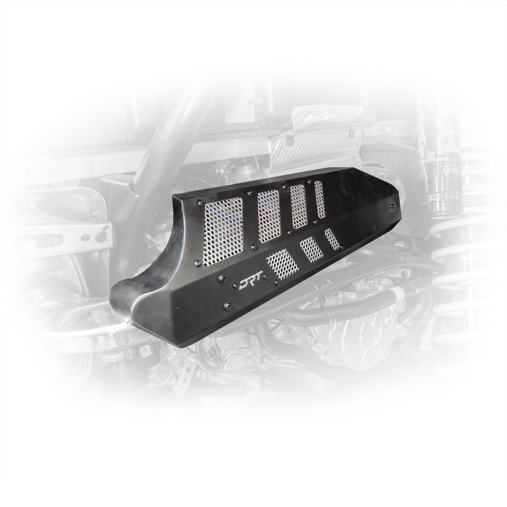 DRT Motorsports Polaris Turbo R/ Pro XP Aluminum Headpipe Shield