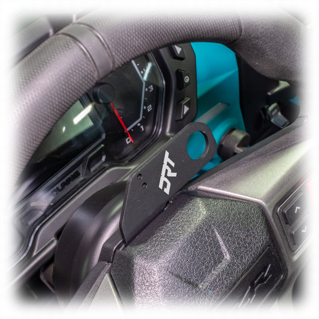 DRT Motorsports Polaris 2020+ Steering  Wheel Single Push-To-Talk Plate - Image 6
