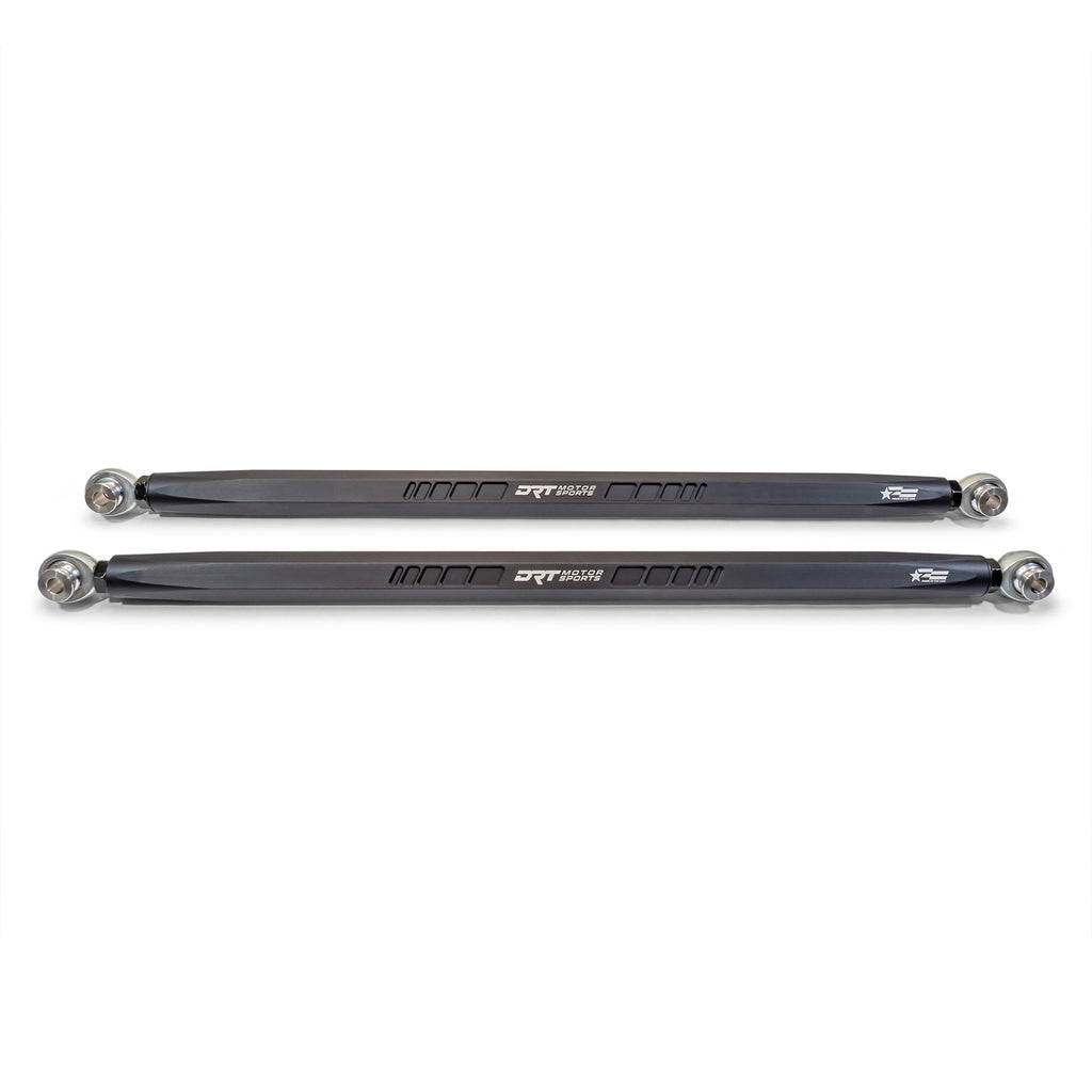 DRT Motorsports Straight Hex Bar Radius Rod Set, Black - Polaris Pro/Turbo R Platform - Image 5