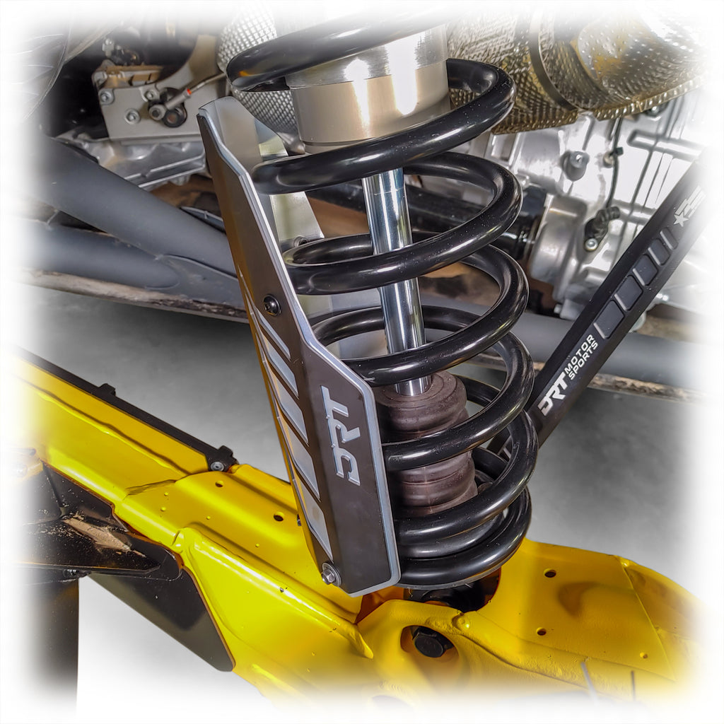 DRT Motorsports CanAm X3 / Maverick R Rear Aluminum Shock Guards - Image 5