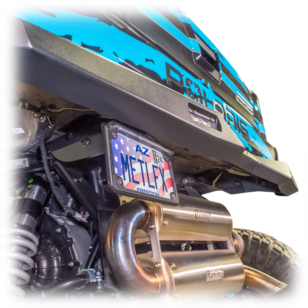 DRT Motorsports Polaris XPEDITION Rear Bumper License Plate Bracket - Image 3
