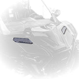 DRT Motorsports Polaris 2025+ RZR Pro XP/Pro S /Pro R Billet Aluminum Front Fender Intake Mesh Kit - Black