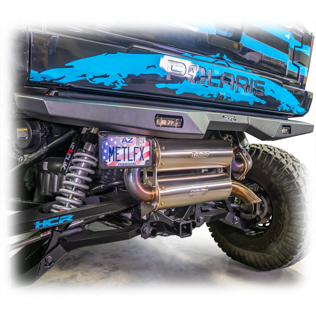 DRT Motorsports Polaris XPEDITION Rear Bumper License Plate Bracket - Image 2