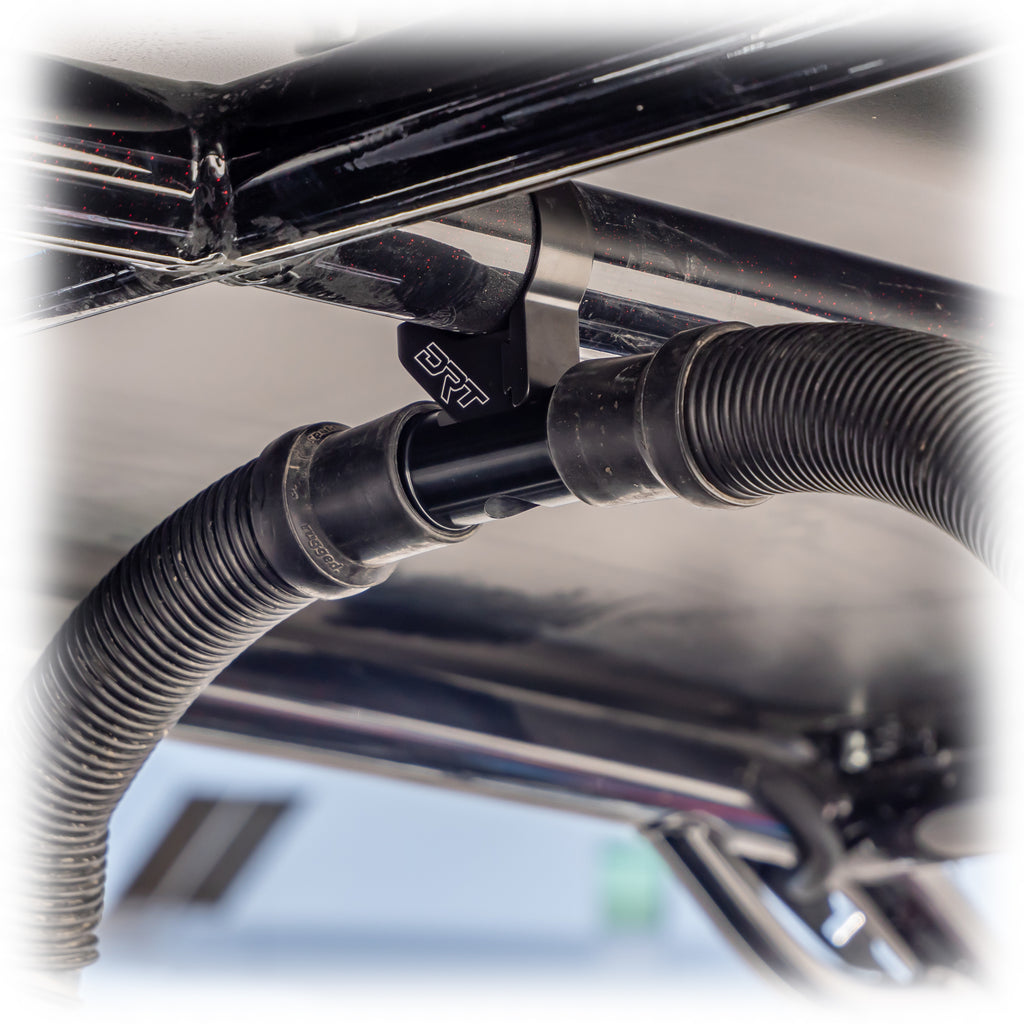 DRT Motorsports Universal Dual Helmet Hose Dock, 1.875" Clamp - Image 10