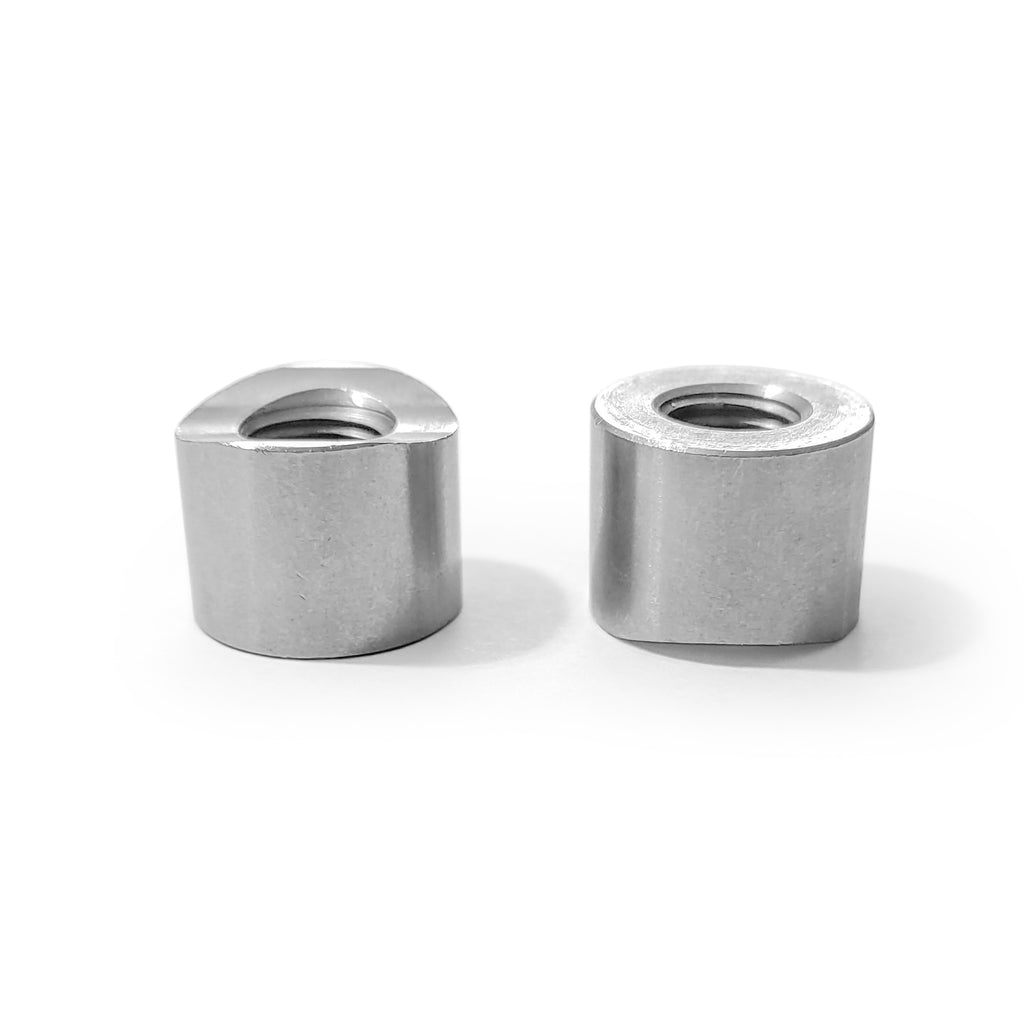 DRT Motorsports M10x1.25P Coped Steel Weld Bung - Image 5