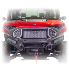 Load image into Gallery viewer, DRT Motorsports Polaris Ranger XD 1500 2024+ Front Grill Kit (3pc), Black - Image 2