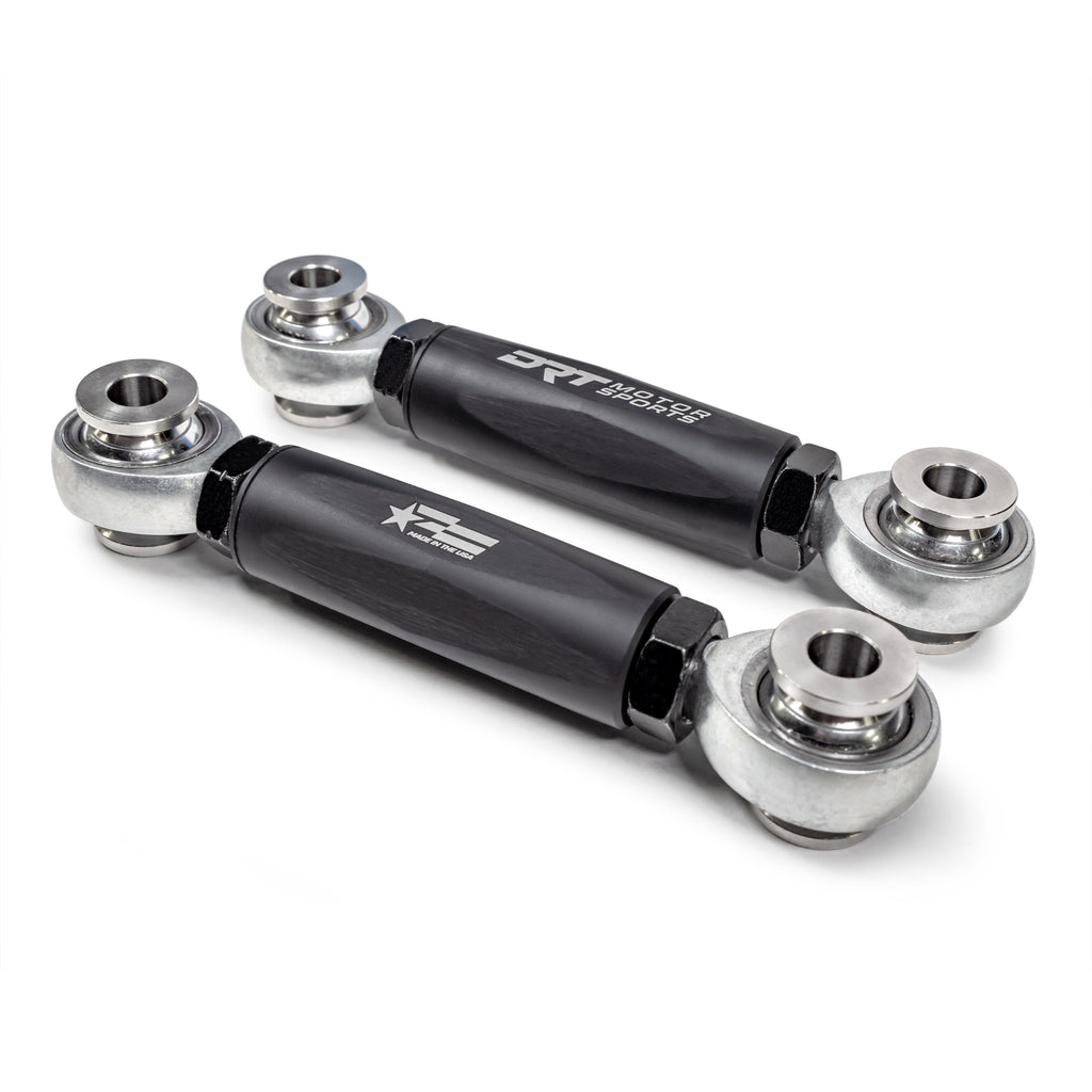 DRT Motorsports Billet Aluminum Hex Bar Adjustable Sway Bar Link Kit (M10) - Image 5