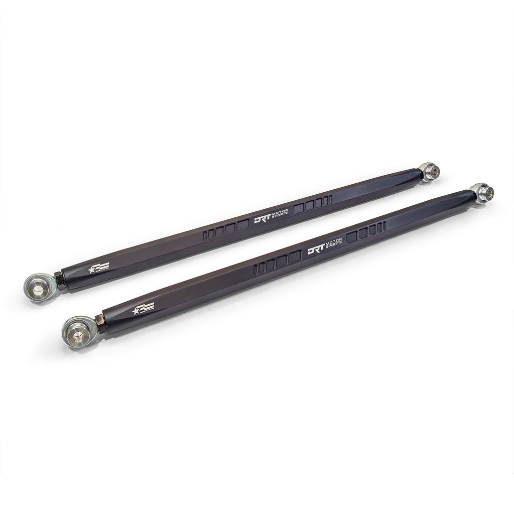 DRT Motorsports Straight Hex Bar Radius Rod Set, Black - Polaris Pro/Turbo R Platform - Image 7