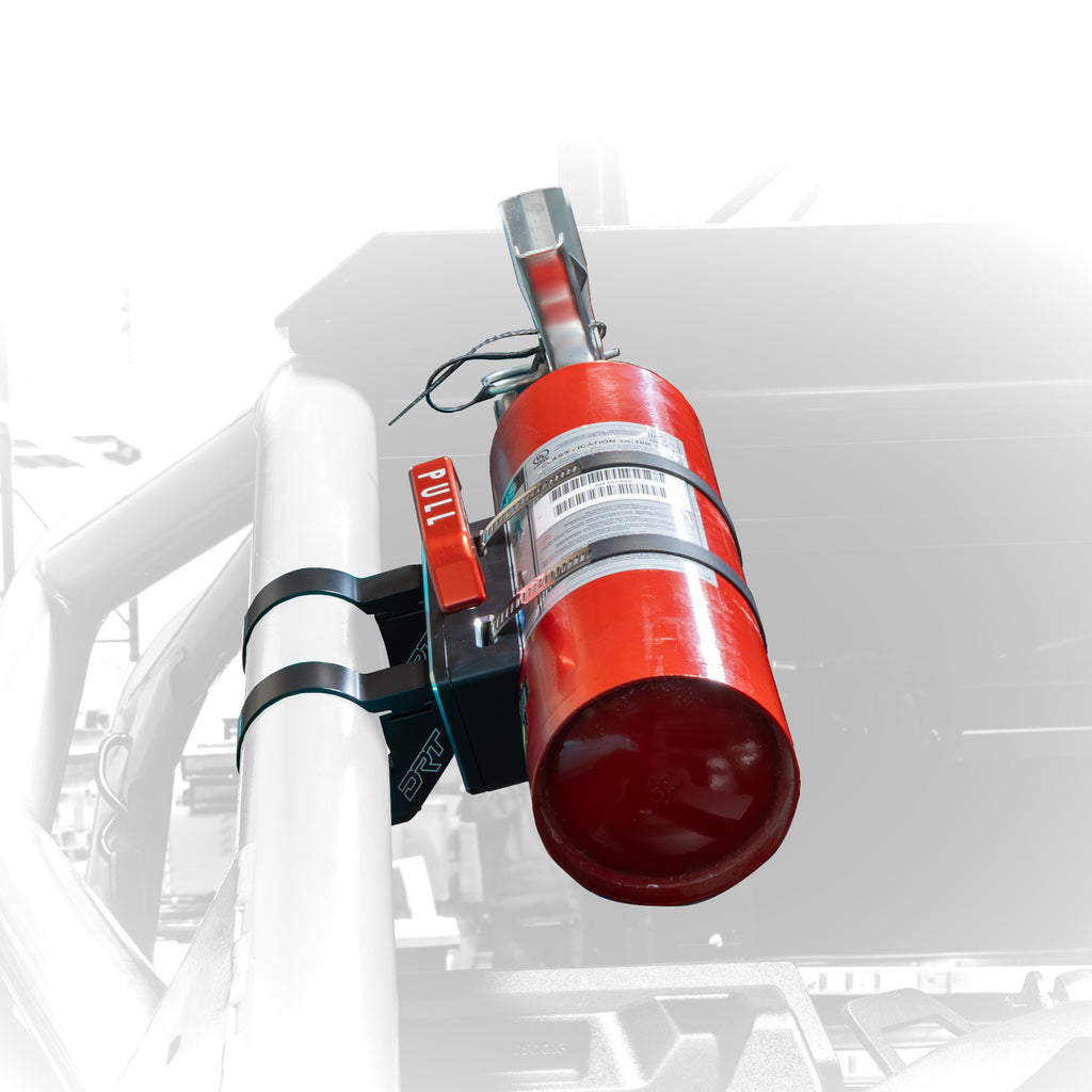 DRT Motorsports Universal Fire Extinguisher Kit; Bolt On (No Clamps) - Image 2