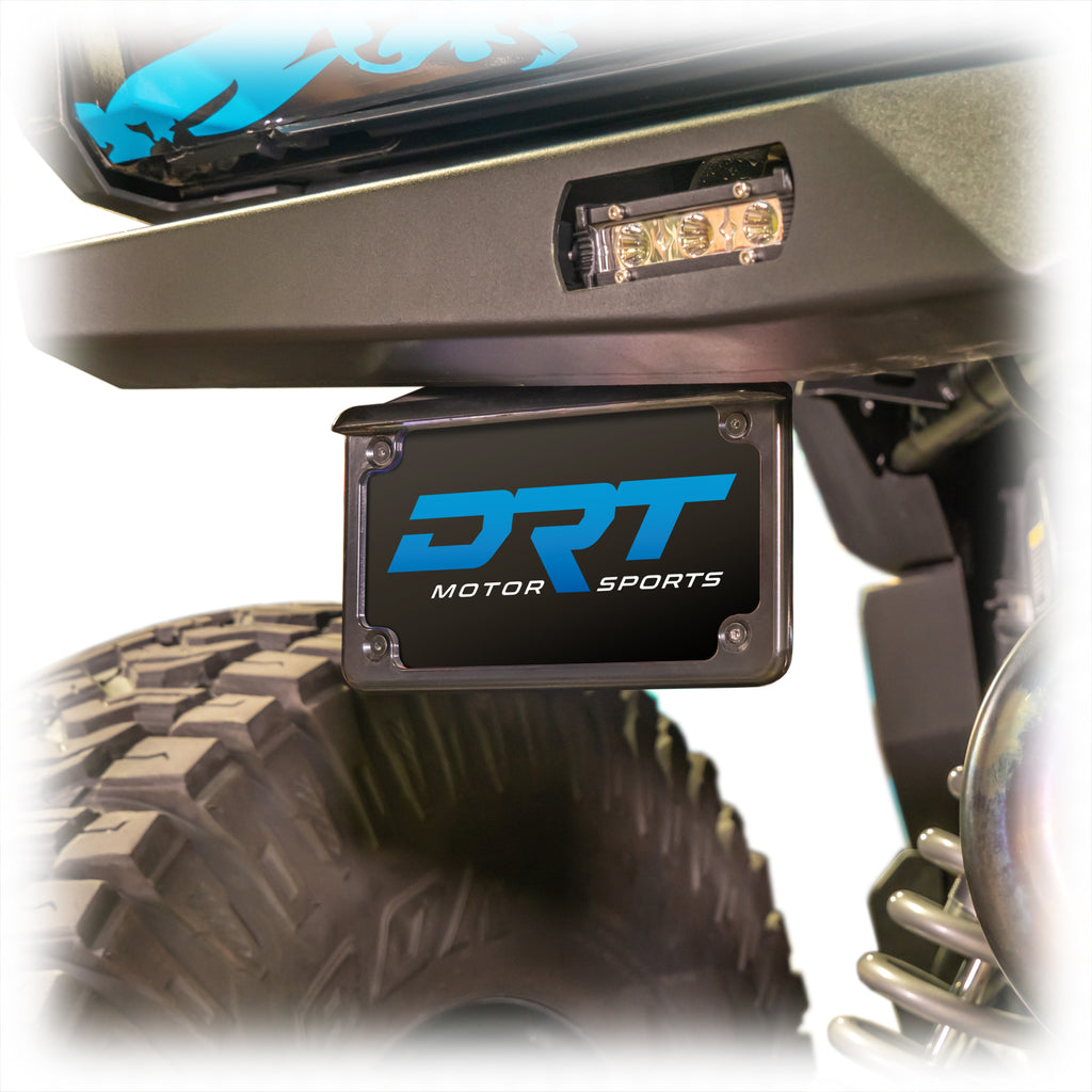DRT Motorsports Polaris XPEDITION Rear Bumper License Plate Bracket - Image 6