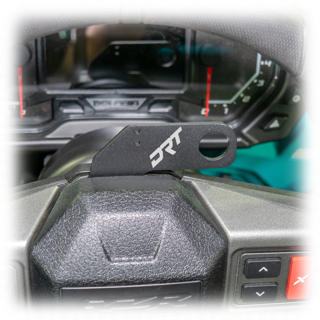 DRT Motorsports Polaris 2020+ Steering  Wheel Single Push-To-Talk Plate - Image 4