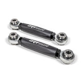 DRT Motorsports Billet Aluminum Hex Bar Adjustable Sway Bar Link Kit, Rear (M10)
