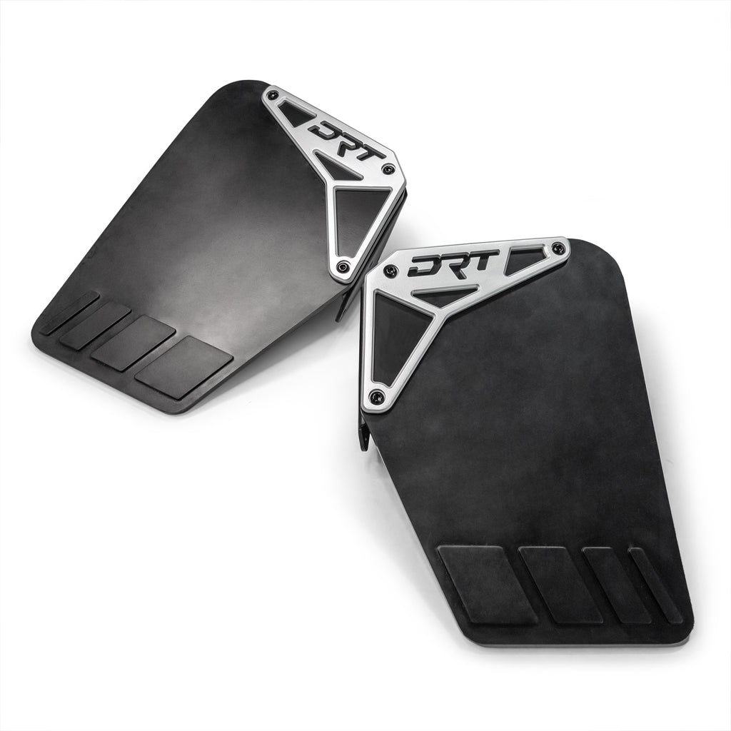 DRT Motorsports Polaris Pro R/4 Billet Aluminum Extended Mud Flap kit - Image 5