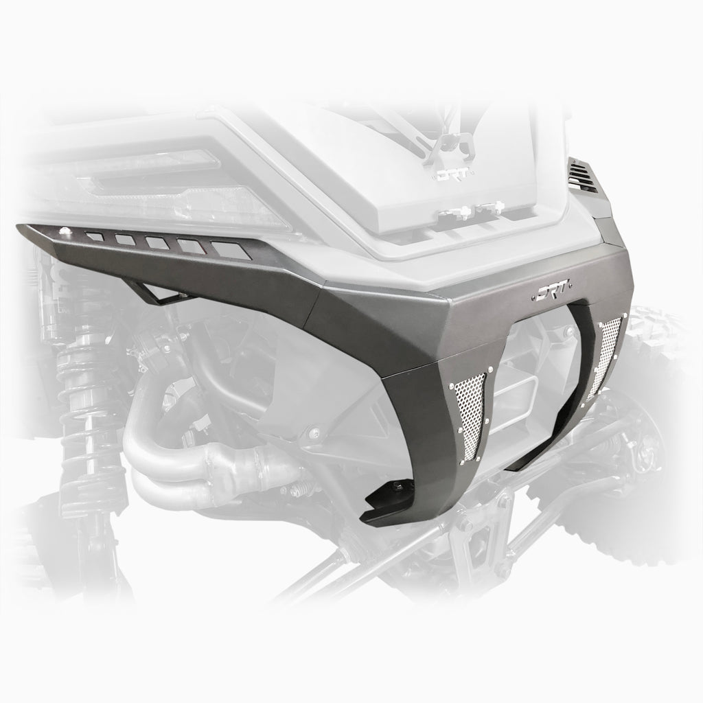 DRT Motorsports Polaris Pro R 2022+ Rear Bumper - Black - Image 4