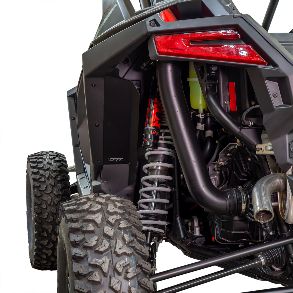 DRT Motorsports Polaris Pro XP / Turbo R 2020-2024 Aluminum Rear Inner Fender Guards - Image 3