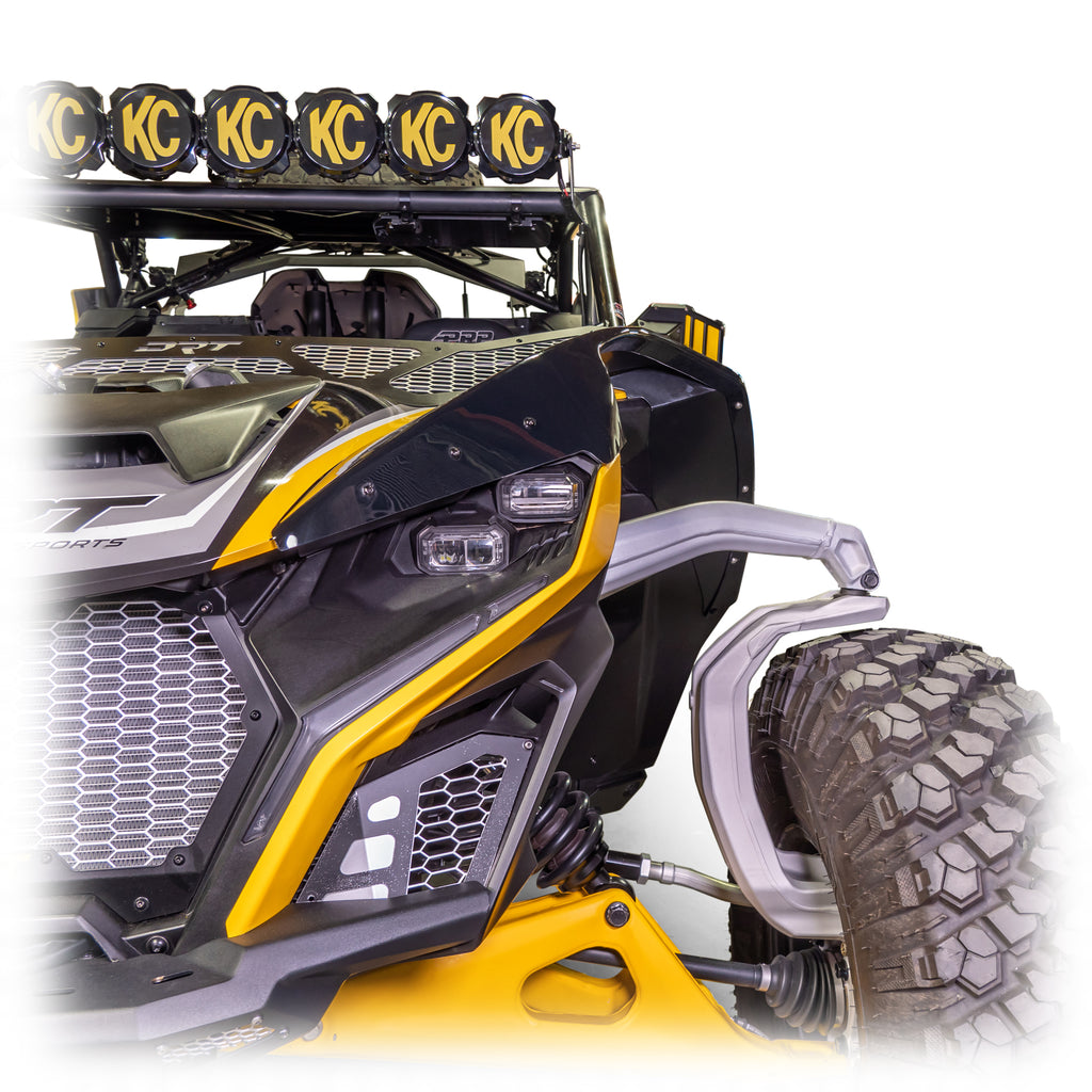 DRT Motorsports Can Am Maverick R Front Fender Kit - Image 9