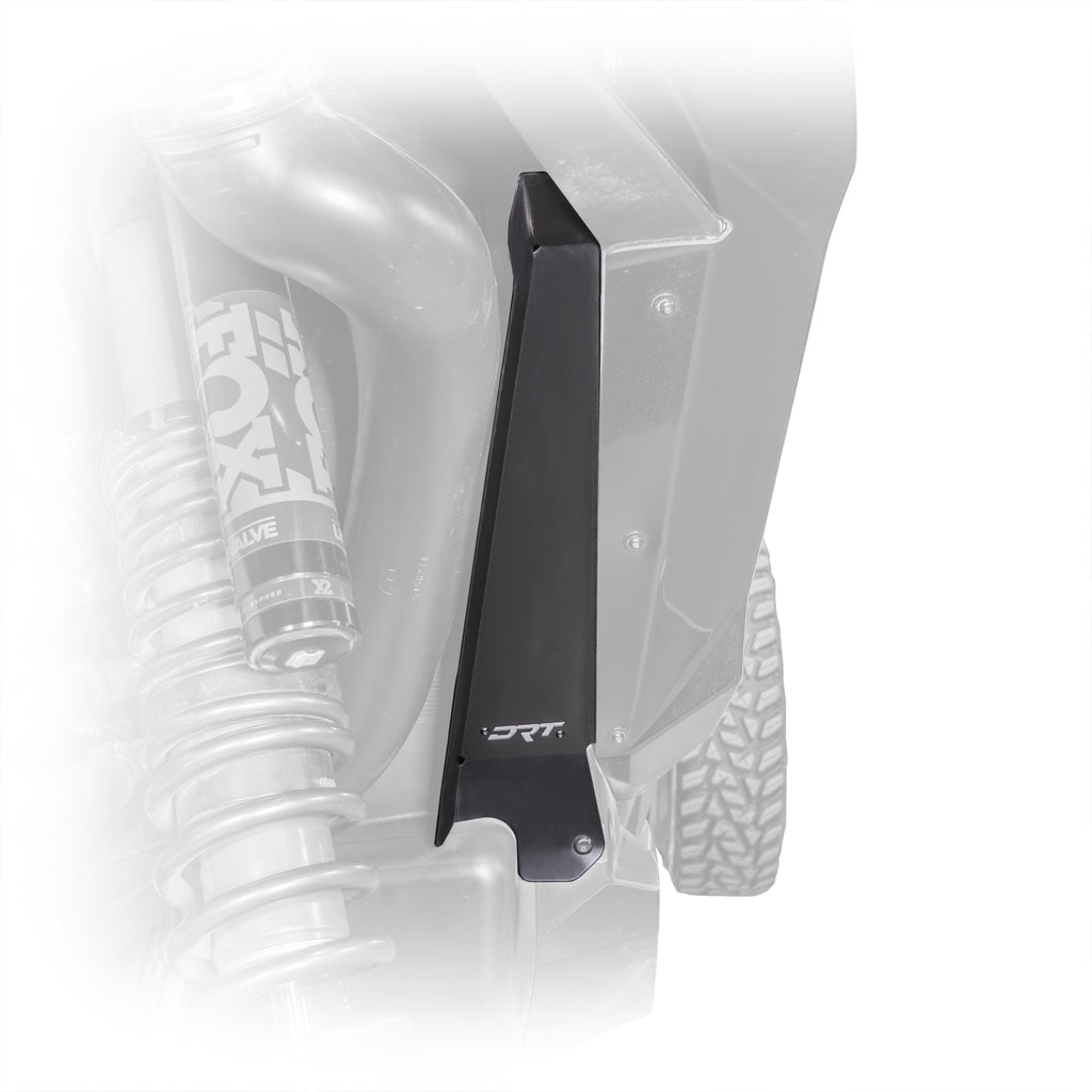 DRT Motorsports Polaris Pro R 2022-2024 Aluminum Rear Inner Fender Guards - Image 3