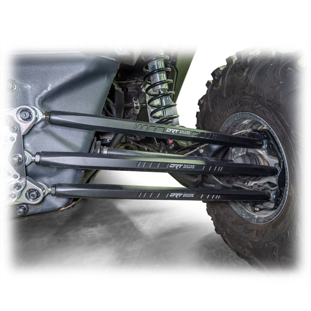 DRT Motorsports Billet Aluminum Hex Bar Radius Rod Kit Can Am X3 - 72" - Image 9