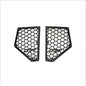 DRT Motorsports Polaris OEM Mirror Mesh Set (Black/Raw)