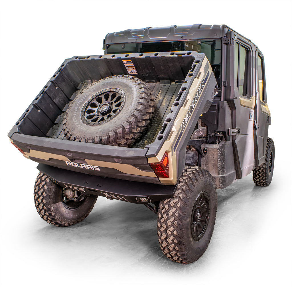DRT Polaris 2019-2024 Ranger XP 1000 All Models Rear Winch Bumper W/ LED - Image 7