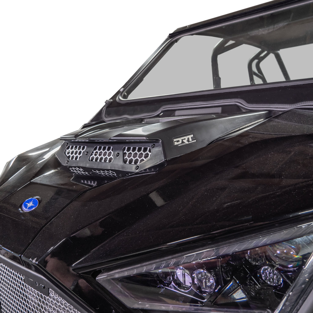 DRT Motorsports Pro Series 2020-2024 V2.0 Hood Scoop - Black - Image 5