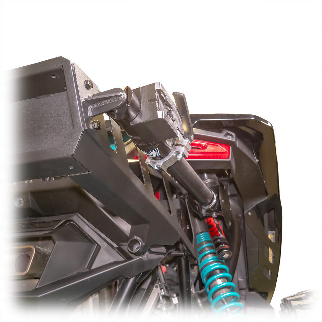 DRT Motorsports Polaris Pro R Desert Runner Fixed Tire Carrier AGM Electric Jack holder kit - Image 10