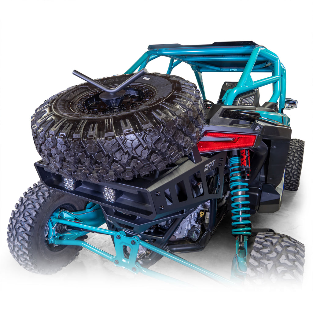 DRT Motorsports Polaris Pro R Desert Runner Fixed Tire Carrier - Image 7