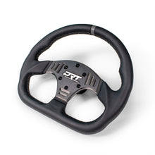 Load image into Gallery viewer, DRT Motorsports 330mm D-Shape Steering Wheel - Leather - Image 3