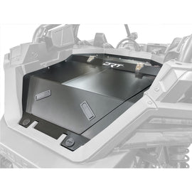 DRT Motorsports Polaris Pro R 2022+ Aluminum Trunk Enclosure - Black - Image 2