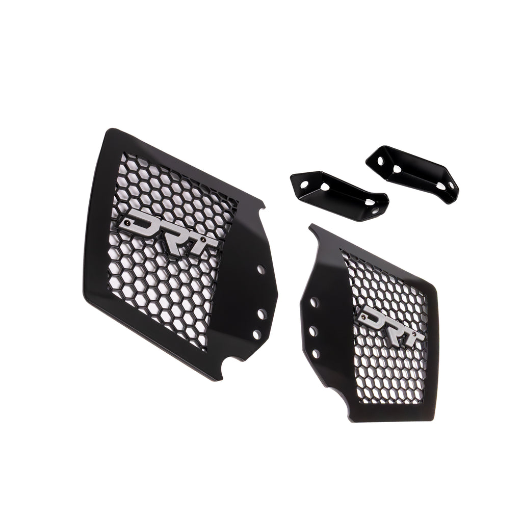 DRT Motorsports Polaris 2022+ RZR Pro R/ Turbo R / Pro S / Front Aluminum  Inner CV Boot Guards - Black - Image 4