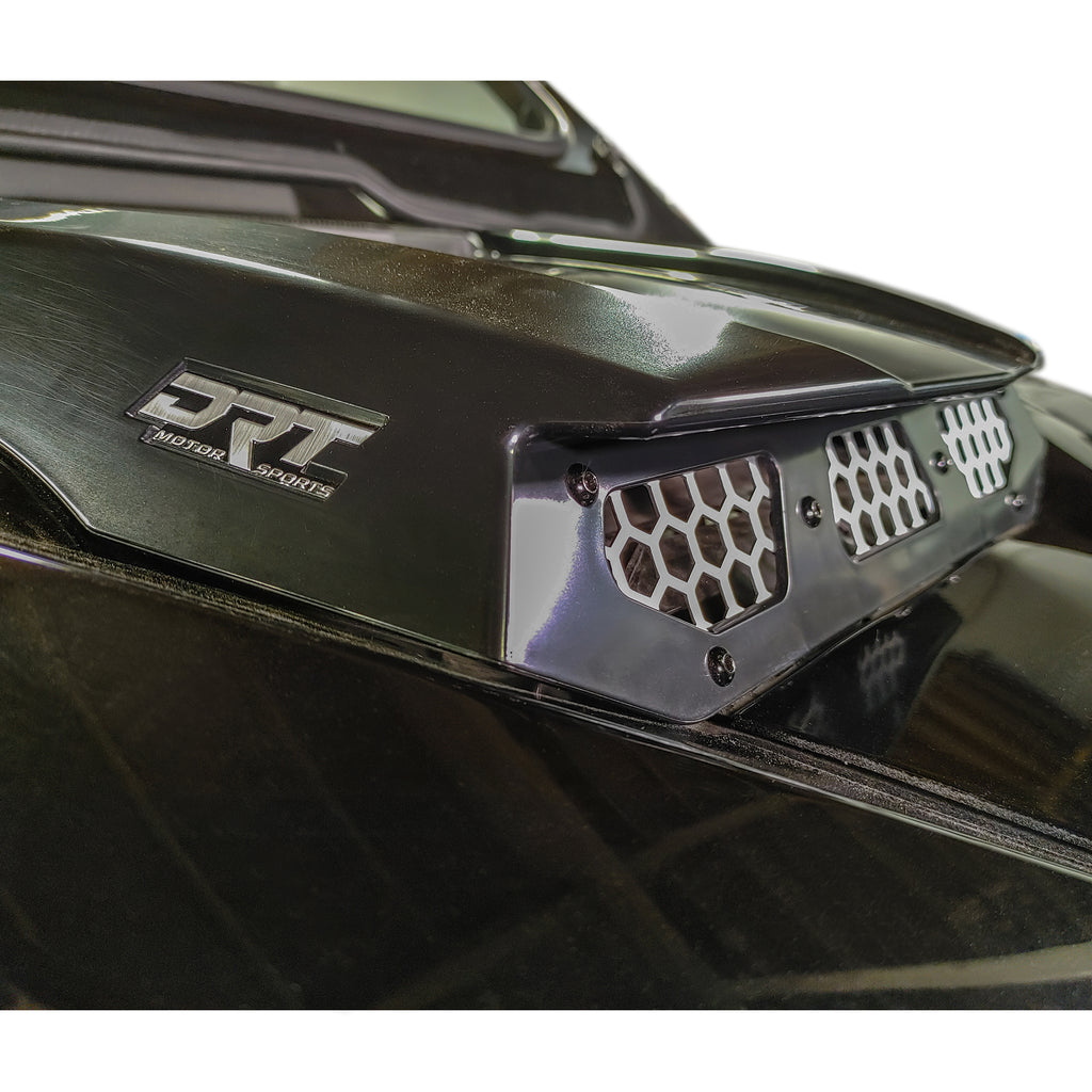 DRT Motorsports Pro Series 2020-2024 V2.0 Hood Scoop - Black - Image 6