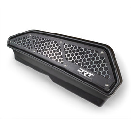 DRT Motorsports Kawasaki Teryx KRX/4 1000 Air Intake Vent Cover Set (Black/Raw) - Image 2