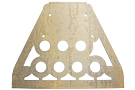 Polaris RZR XP Turbo Rear Frame Skid Plate