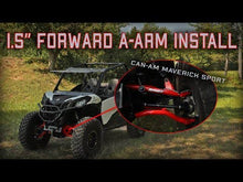 Load image into Gallery viewer, Can-Am Maverick Sport High Clearance 1.5" Forward Offset A-Arms