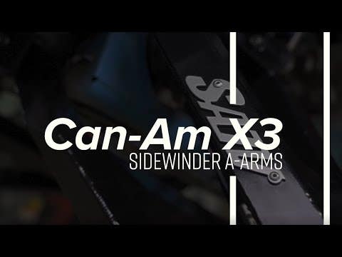 Can-Am Maverick X3 Sidewinder A-Arms—1.5" Forward Offset 