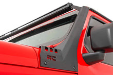 Load image into Gallery viewer, LED Light Kit | Windshield | 50" BLK Dual Row | Amber DRL | Jeep Gladiator JT/Wrangler JL (18-26)