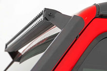 Load image into Gallery viewer, LED Light Kit | Windshield | 50" BLK Single Row | WHT DRL | Jeep Gladiator JT/Wrangler JL (18-26)