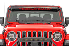 Load image into Gallery viewer, LED Light Kit | Windshield Mount | 50" BLK Dual Row | Jeep Gladiator JT/Wrangler JL (18-26)