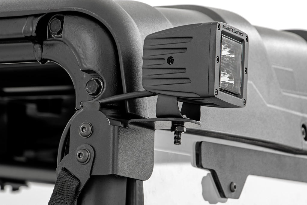 LED Light Kit | Rear Mount | 2" Black Pair | Spot | Polaris Ranger XP 1000 