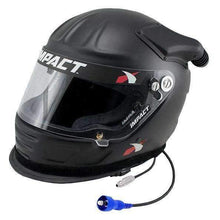 Load image into Gallery viewer, Impact RACE Offset Air Draft OS20 Helmet With OFFROAD Wired Helmet Kit - Extra Large