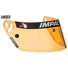 Load image into Gallery viewer, Impact Racing Helmet Shield - Dark Smoke