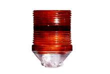 Load image into Gallery viewer, 2 PIECE LAMP SHIELD - CLEAR BASE - BLUE TOP